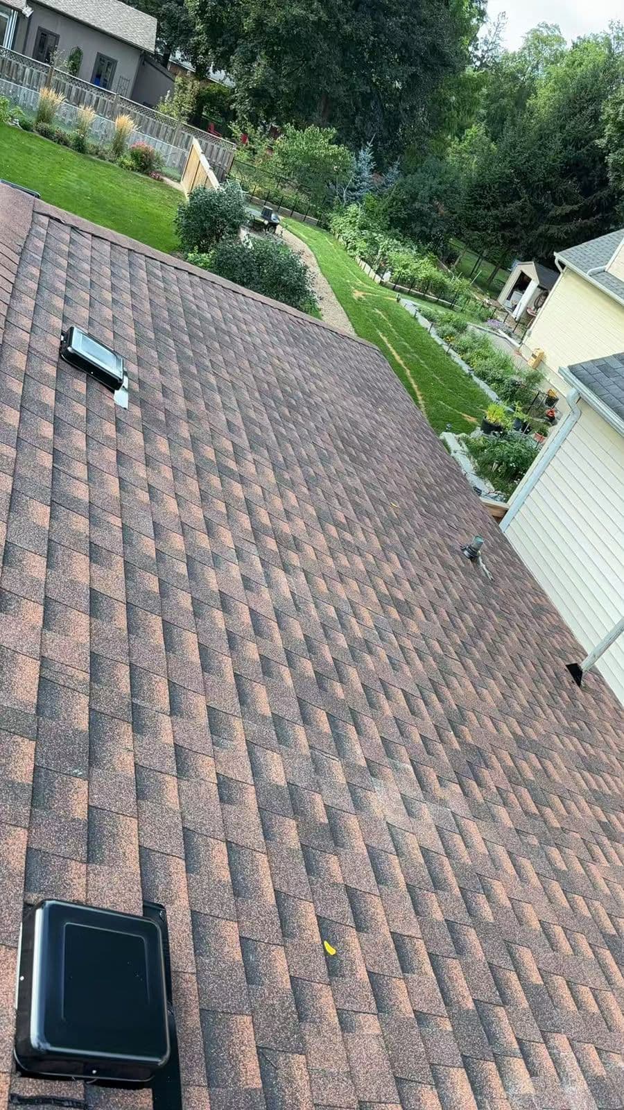Full Roof Replacement in Etobicoke, ON — Complete tear-off and GAF shingle installation on a two-story detached home.